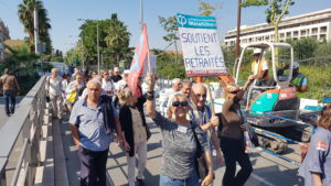 Lire la suite à propos de l’article Manifestation des retraités à Nice