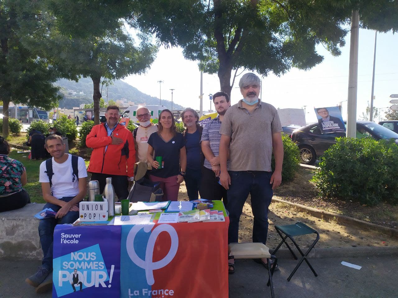 You are currently viewing Caravane insoumise à Nice Pasteur