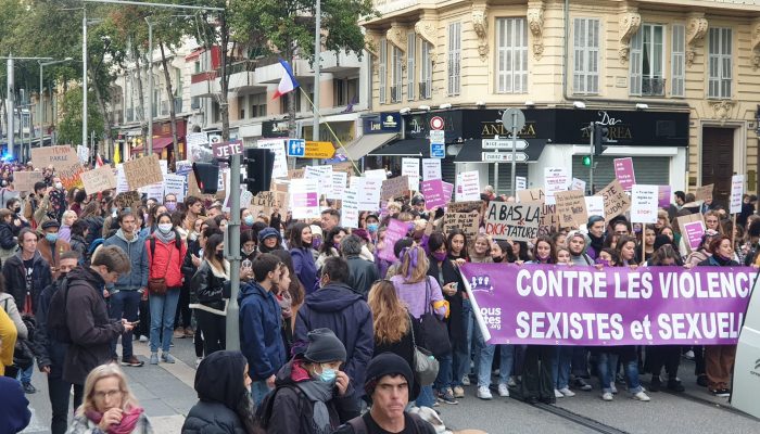 27 Nov 21 - Manif contre les violences sexistes et sexuelles - Nice